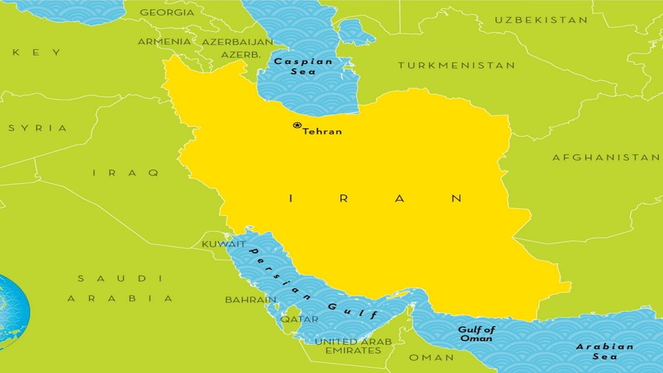 iran map 1500