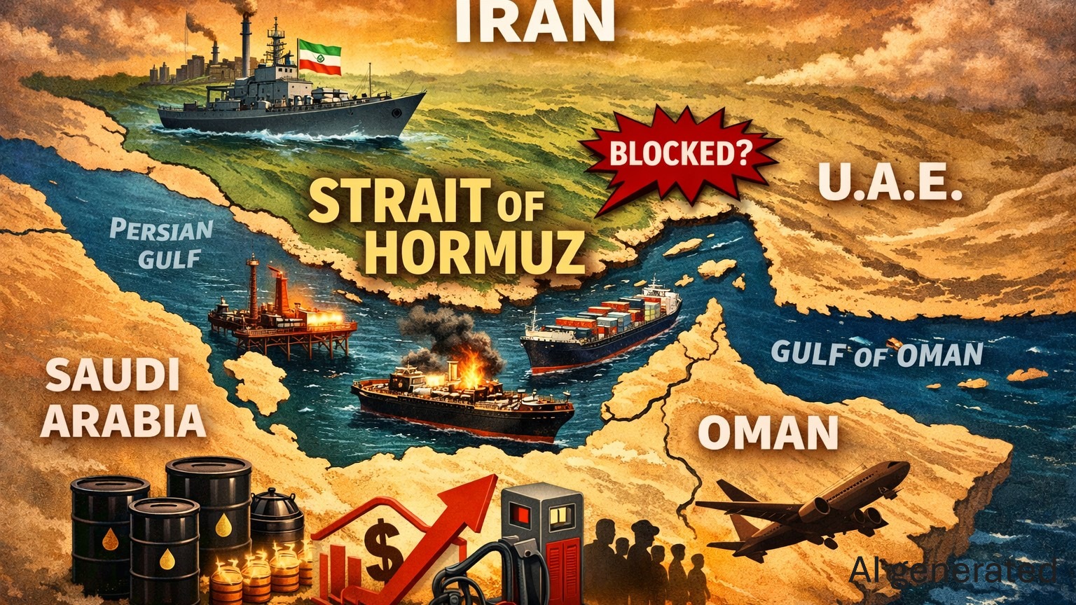 Strait of Hormuz - At Silly Point